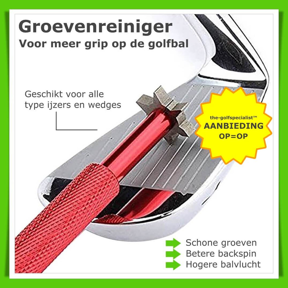 Golfclub Groevenreiniger met GRATIS Borstel